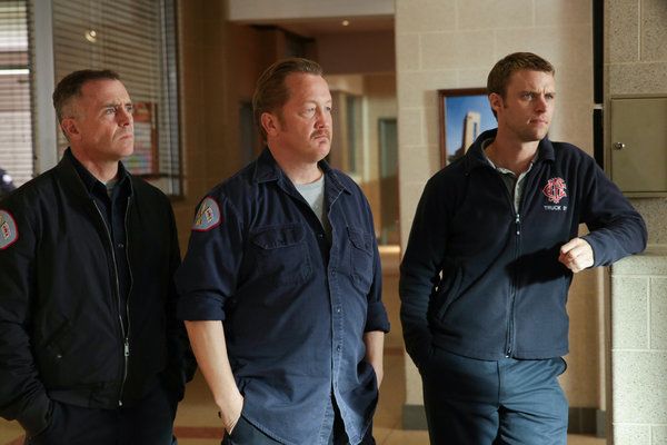 Chicago Fire : Fotos Christian Stolte, Jesse Spencer, David Eigenberg