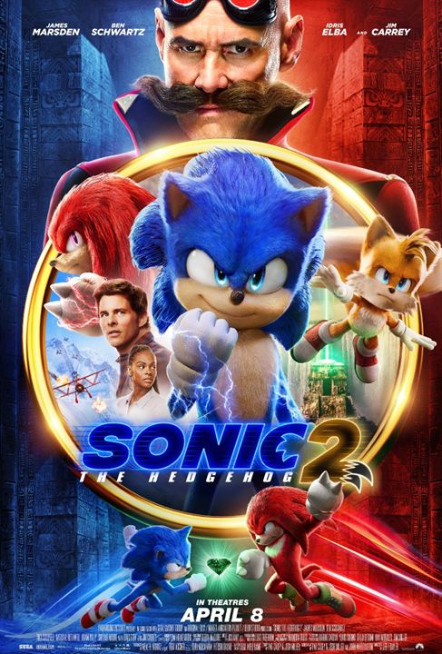Sonic 2 - O Filme : Poster