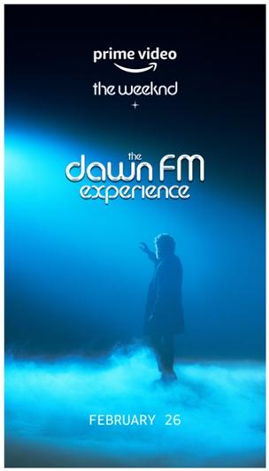 The Weeknd x The Dawn FM Experience : Poster