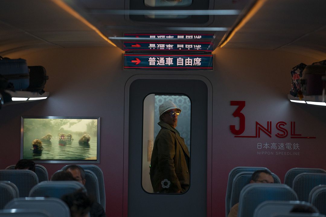 Trem-Bala : Fotos Brad Pitt
