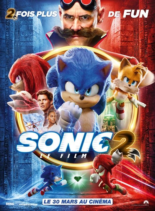 Sonic 2 - O Filme : Poster