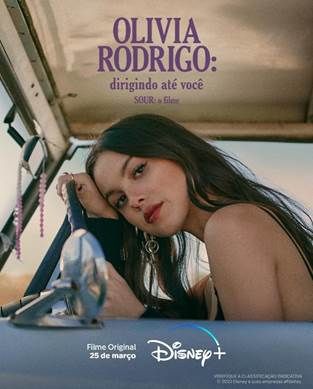 Olivia Rodrigo: dirigindo até você (SOUR: o filme) : Poster