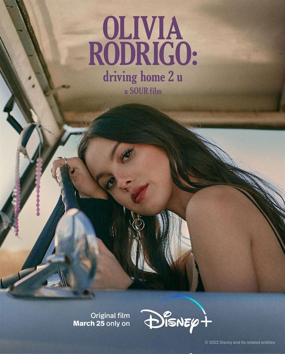 Olivia Rodrigo: dirigindo até você (SOUR: o filme) : Poster