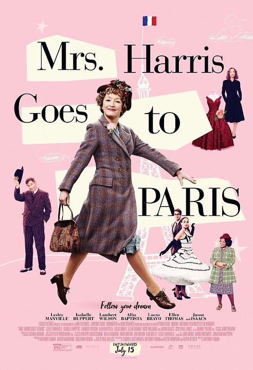 Sra. Harris vai a Paris : Poster