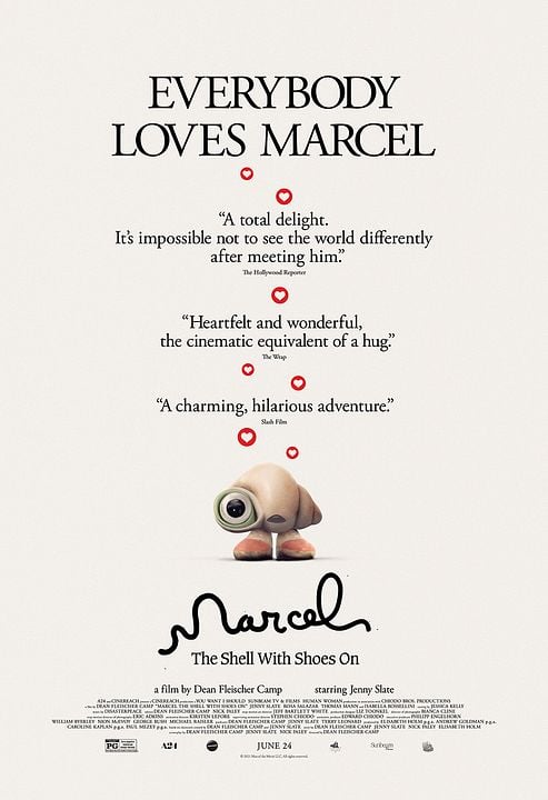 Marcel The Shell With Shoes On : Poster