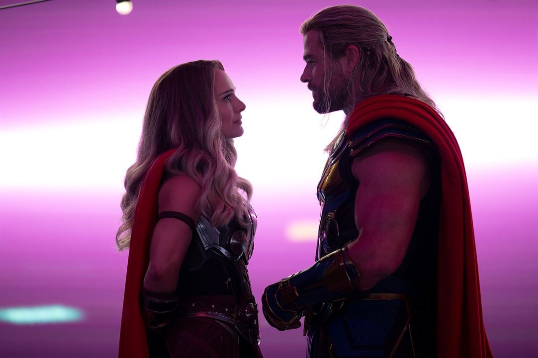 Thor: Amor e Trovão: Natalie Portman, Chris Hemsworth