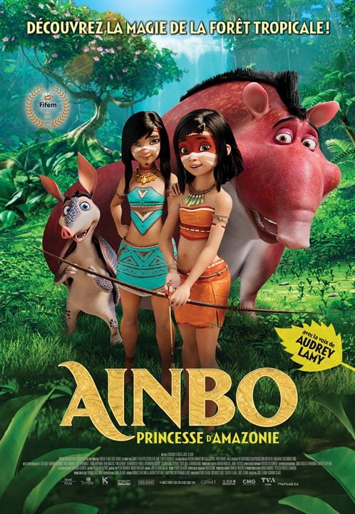 Ainbo - A Guerreira da Amazônia : Poster