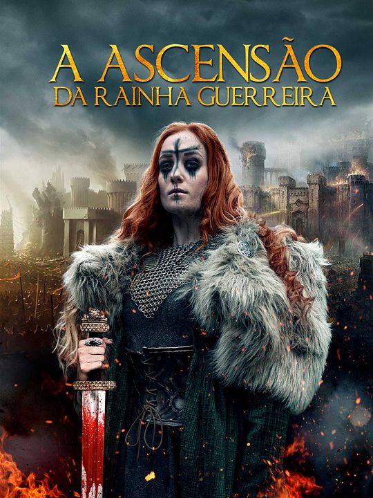 A Ascensão da Rainha Guerreira : Poster