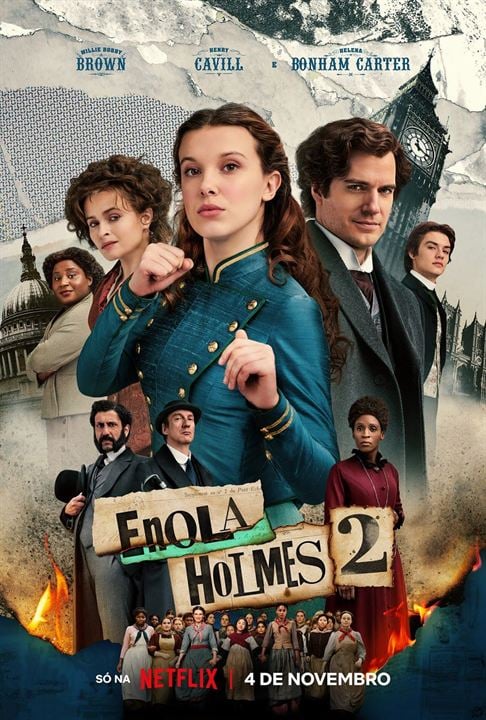 Enola Holmes 2 : Poster