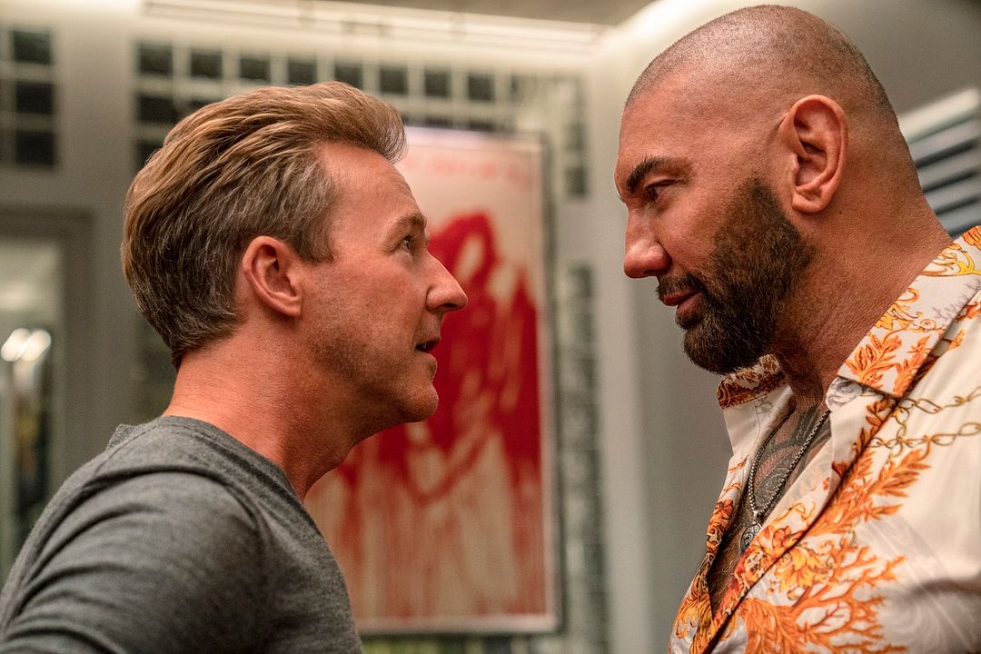 Glass Onion: Um Mistério Knives Out : Fotos Dave Bautista, Edward Norton