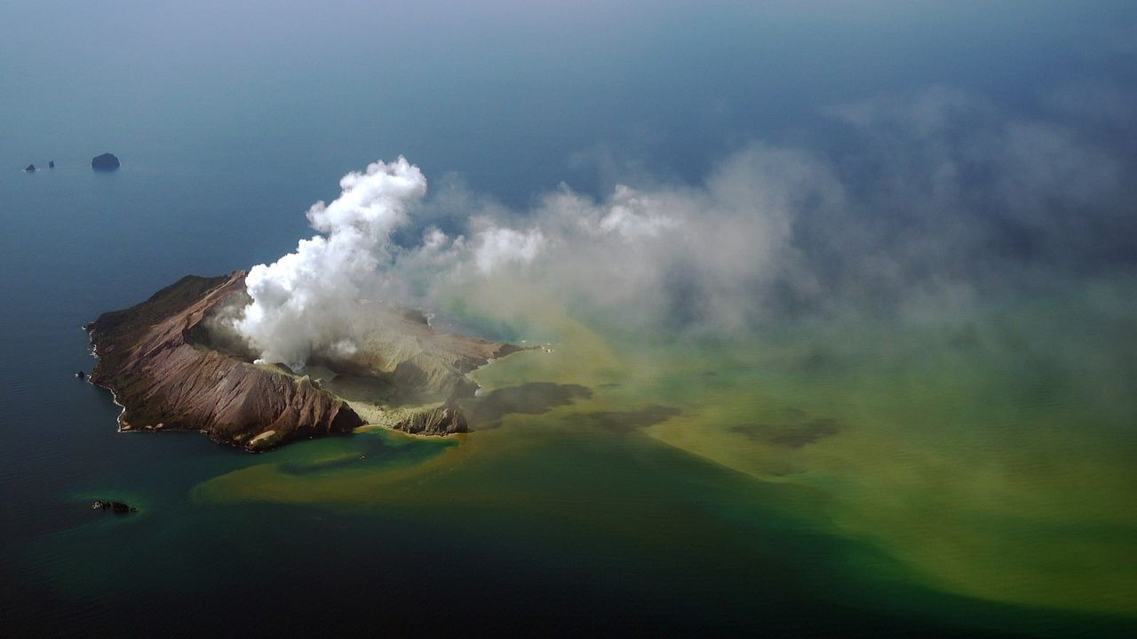 Vulcão Whakaari: Resgate na Nova Zelândia : Fotos