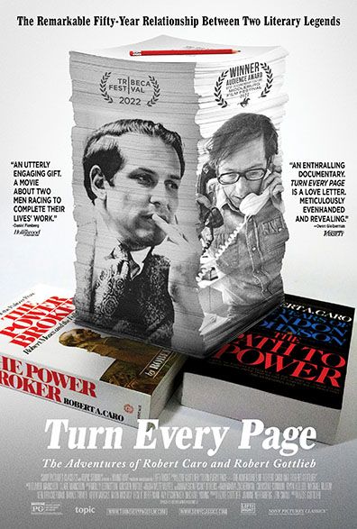 Vire Cada Página: As Aventuras de Robert Caro e Robert Gottlieb : Poster