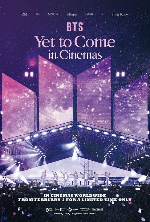 BTS - Yet to Come in Cinemas : Poster