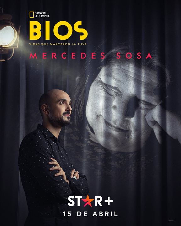 Mercedes Sosa - Bios, Vidas que marcaron la tuya : Poster