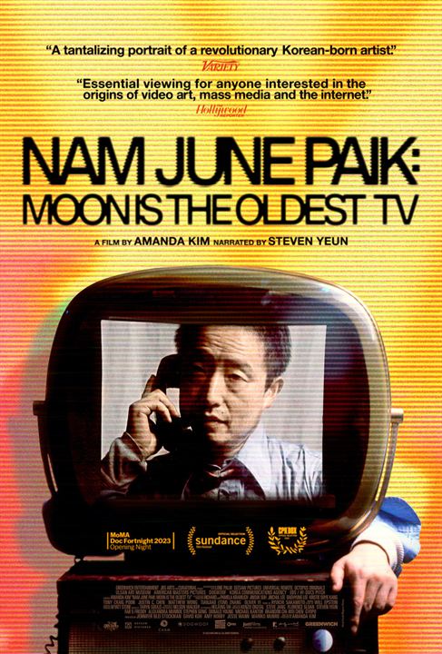 Nam June Paik: A Lua é a TV Mais Antiga : Poster