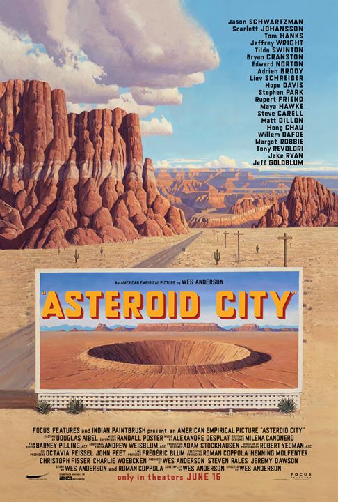 Asteroid City : Poster