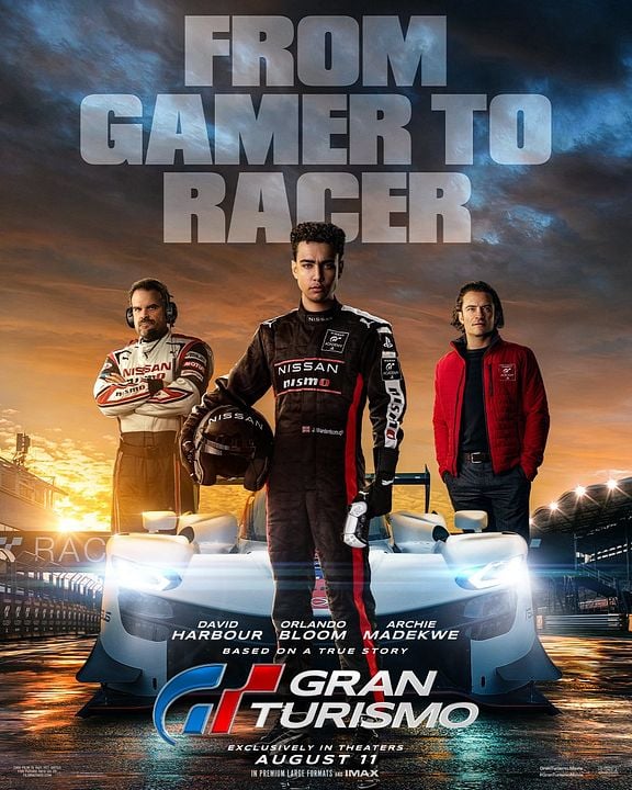 Gran Turismo – De Jogador a Corredor : Poster