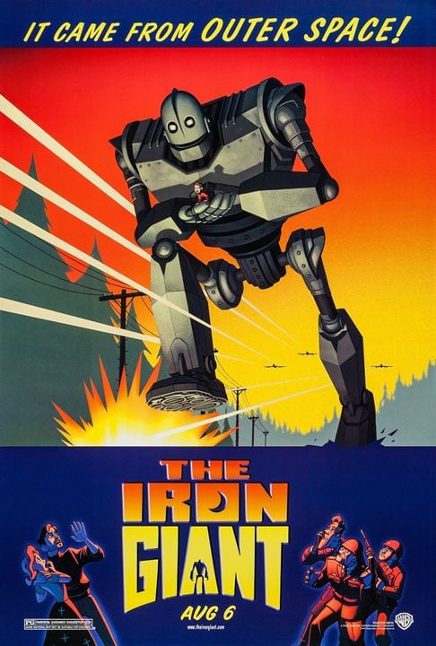 O Gigante de Ferro : Poster