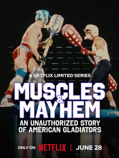 Músculos e Confusão: A História Por Trás de American Gladiators : Poster