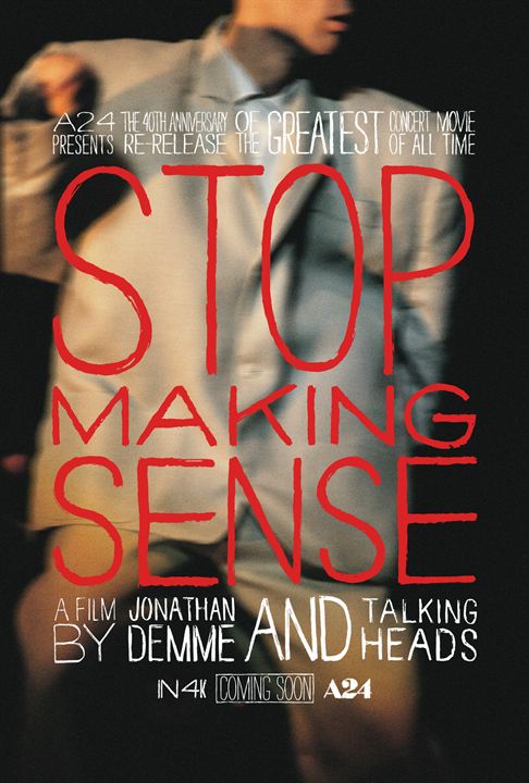Stop Making Sense : Poster