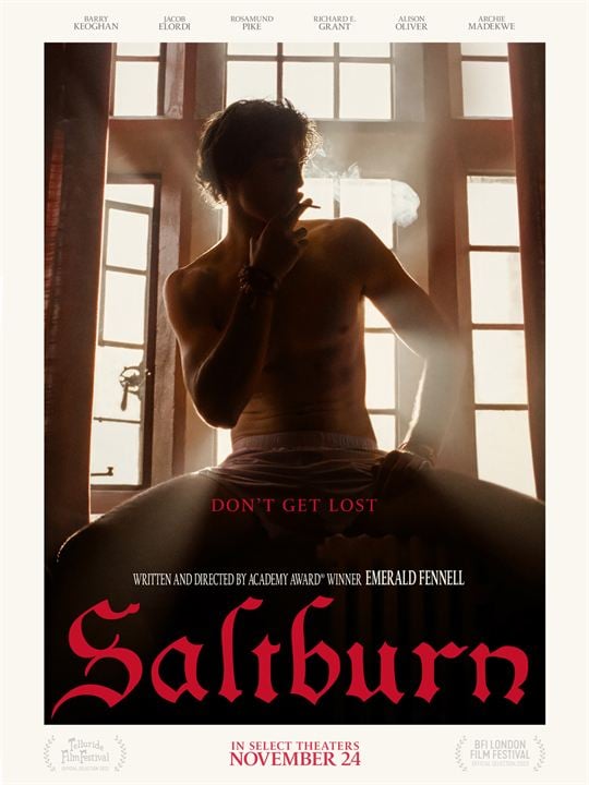 Saltburn : Poster