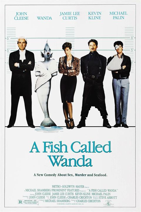 Um Peixe Chamado Wanda : Poster