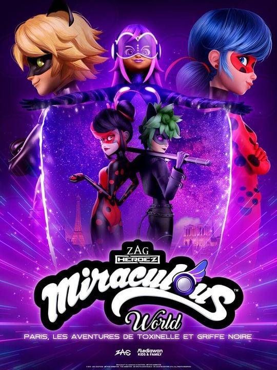 Miraculous World: Paris – As Aventuras de Shadybug e Claw Noir : Poster