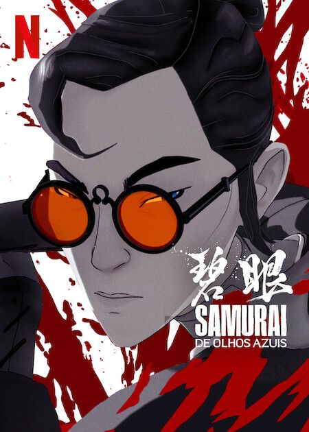 Samurai de Olhos Azuis : Poster