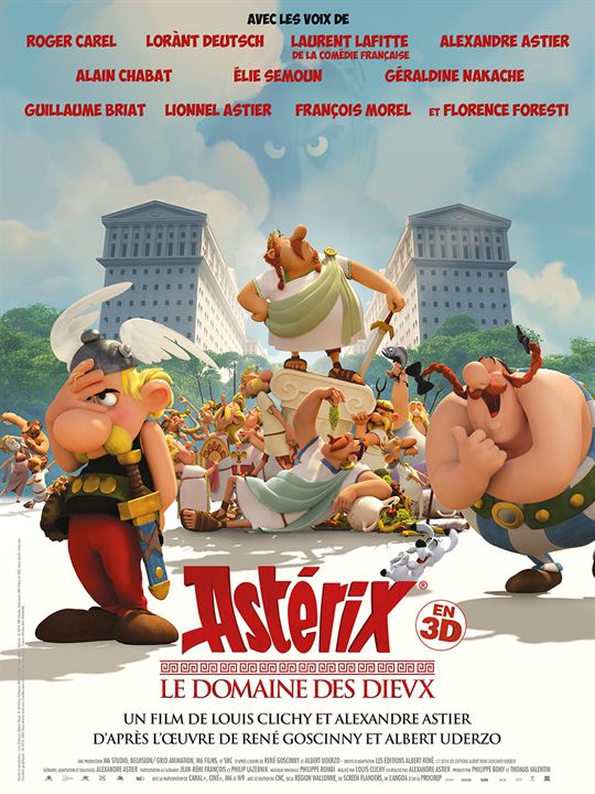 Asterix e o Domínio dos Deuses : Poster