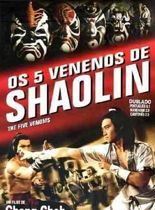 Os Cinco Venenos de Shaolin : Poster