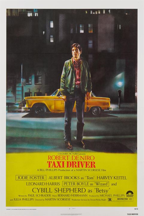 Taxi Driver - Motorista de Táxi : Poster