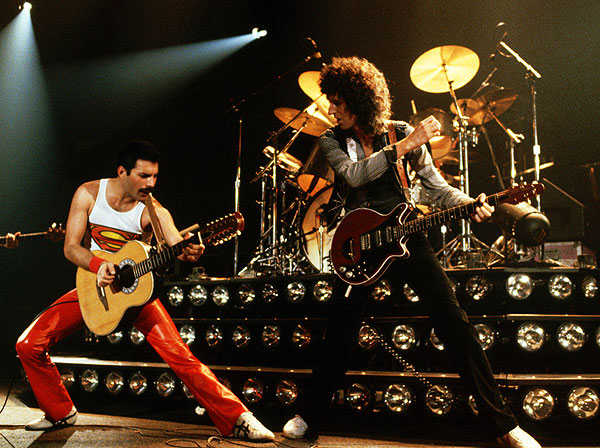 Fotos Freddie Mercury, Brian May