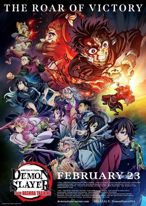 Demon Slayer: Para a Vila do Espadachim : Poster