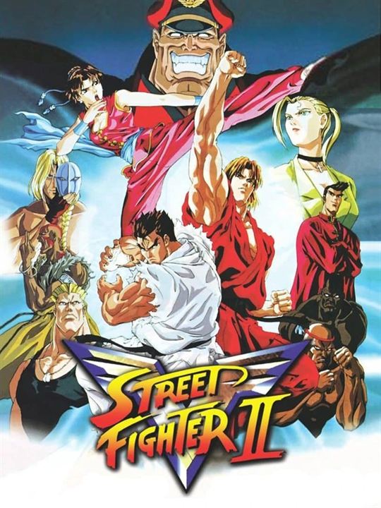 Street Fighter II: V : Poster