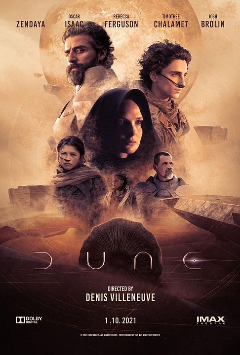 Duna: Parte Um Relançamento : Poster