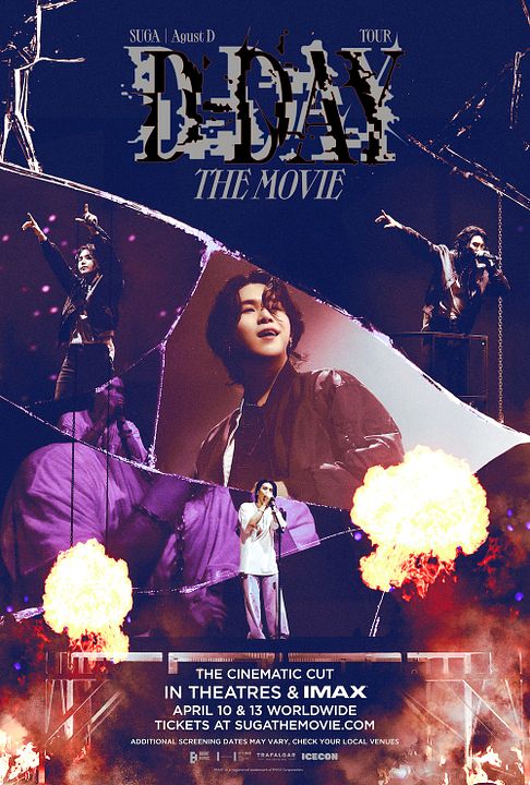 SUGA Agust D TOUR 'D-DAY' THE MOVIE : Poster