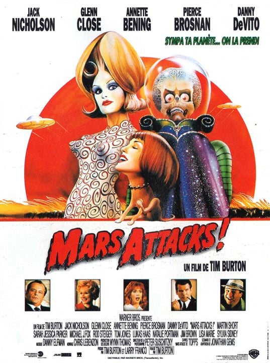Marte Ataca! : Poster