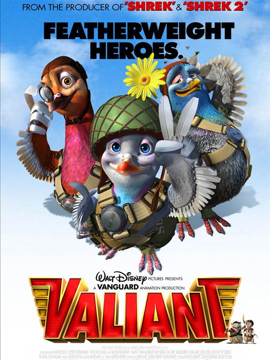 Valiant - Um Herói que Vale a Pena : Poster