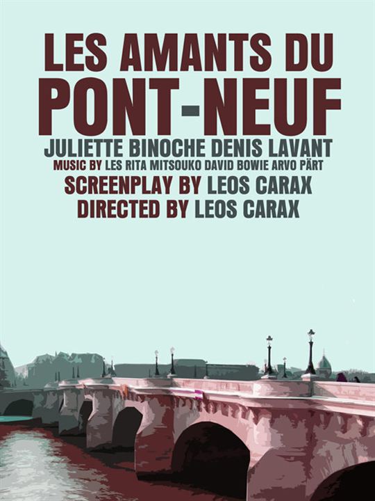 Os Amantes de Pont-Neuf : Poster