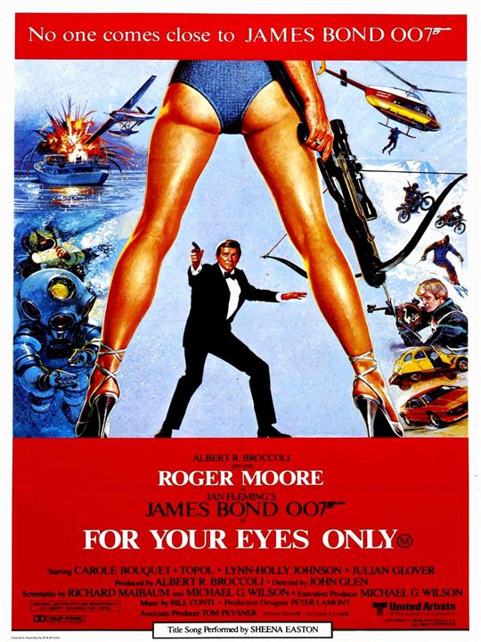 007 - Somente Para Seus Olhos : Poster