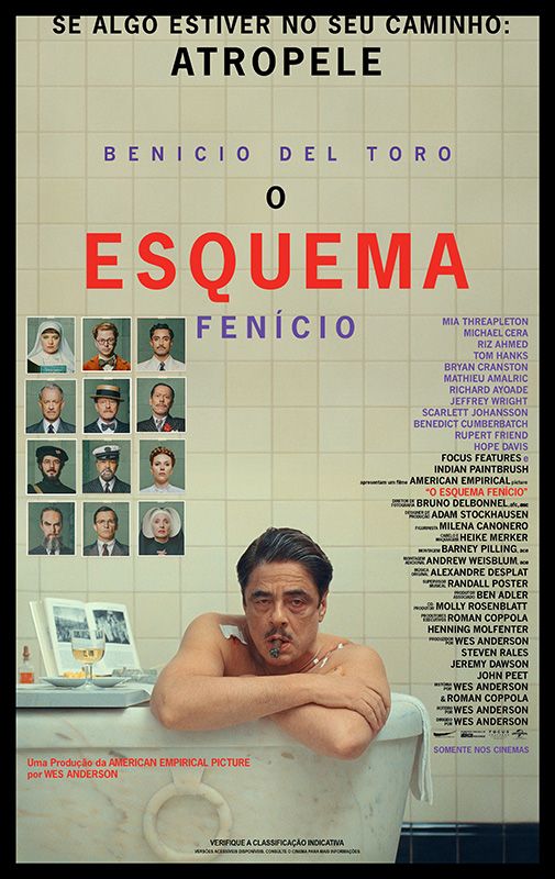 poster filme o esquema fenício