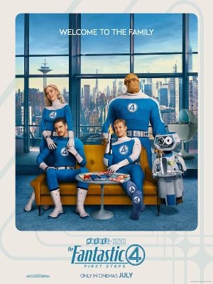 poster filme quarteto fantastico primeiros passos