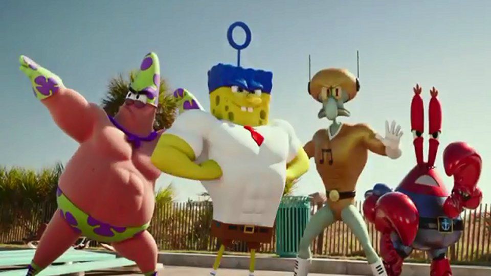 Trailer do filme Bob Esponja - Um Herói Fora D'Água - Bob Esponja - Um ...
