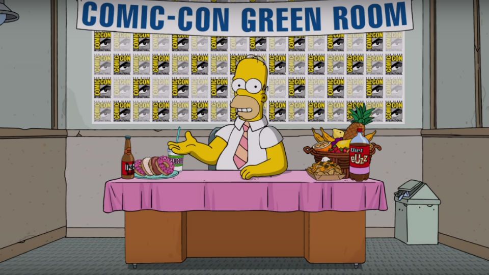 Os Simpsons Mensagem de Homer na Comic-Con 2016 - Vídeo Os Simpsons ...