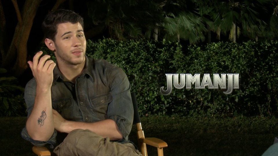 Video de Jumanji Bem Vindo à Selva Jumanji Bem Vindo à Selva Entrevista com Nick Jonas