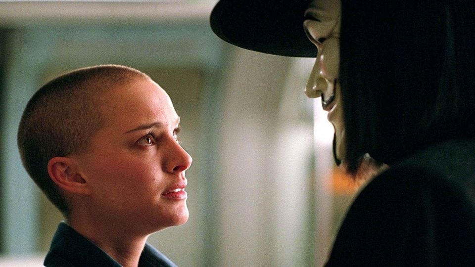 V de VINGANÇA (Natalie Portman/Hugo Weaving) dos criadores de